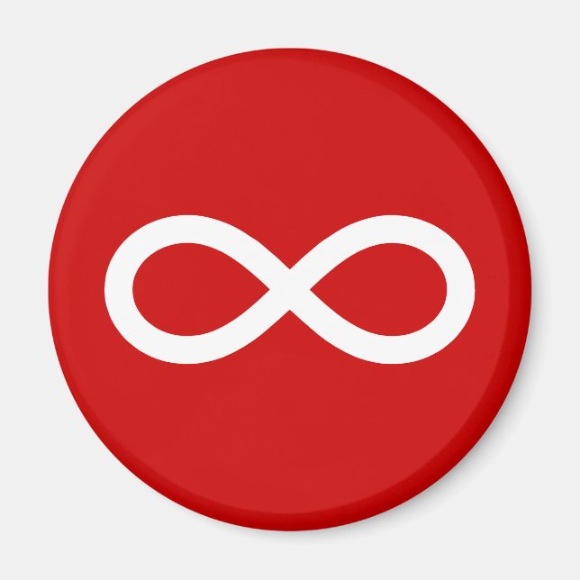 Íman Metis Flag, Métis flag (Frente)