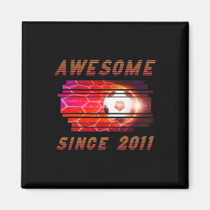 Íman Meu 15º Aniversário Futebol, Incrível Desde 2011 P