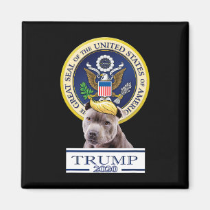 Íman Meu American Staffordshire Terrier Para Trump