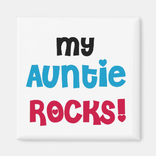 Íman Meu Auntie Rocha Camiseta e presentes