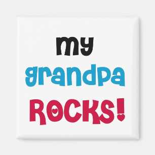 Íman Meu avô Rocks Camisetas e presentes