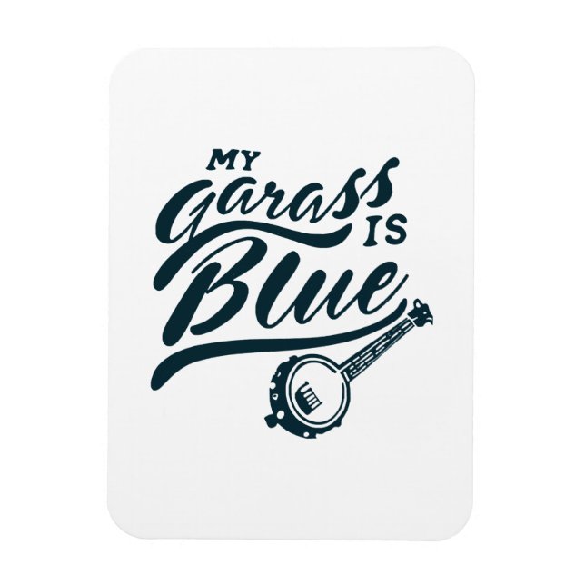 Íman Meu Banjo é Azul (Vertical)