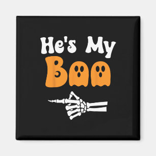 Íman Meu Boo Casais de pijama de Halloween combinando E