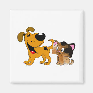 Íman Meu Cachorro Adora Gatos!
