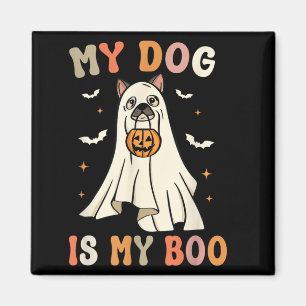 Íman Meu Cachorro é Meu Amor Fantasma de Halloween