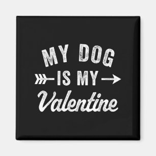Íman Meu Cachorro é Meu Cachorro de São Valentim Camise