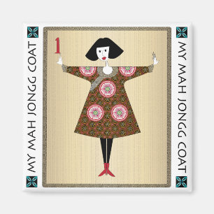 Íman Meu Casaco Mah Jongg 01: Ímã