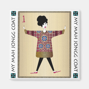 Íman Meu Casaco Mah Jongg 02: Ímã