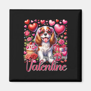 Íman Meu Cavalier King Charles Spaniel é meu namorado D