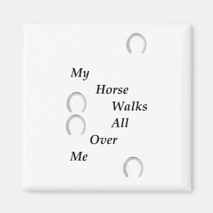 Íman Meu Cavalo Caminha Por Mim