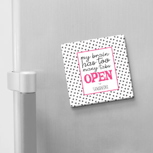 Íman Meu Cérebro Tem Demasiadas Guias Abertas