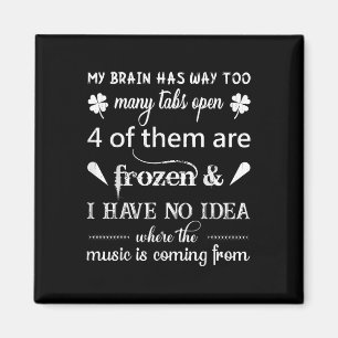 Íman Meu Cérebro Tem Muitas Guias... A Música É Co