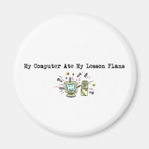 Íman Meu computador comeu meus planos de aula