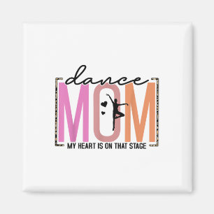 Íman Meu Coração Está Naquela Palco Engraçada Dança Mãe