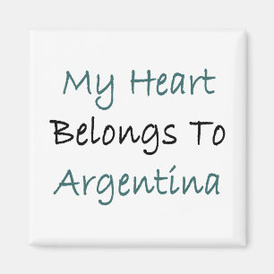 Íman Meu coração pertence a Argentina