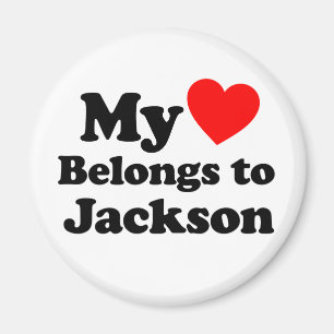Íman Meu coração pertence a Jackson