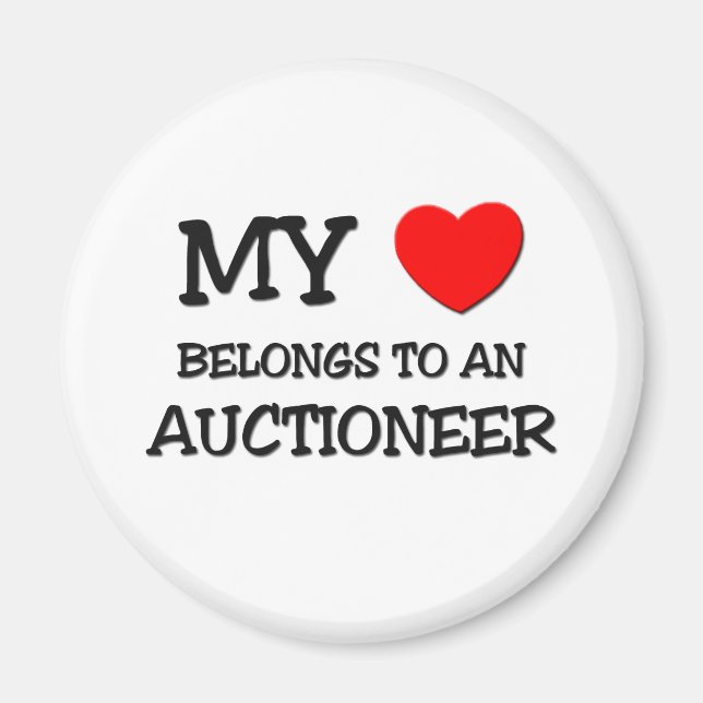 Íman Meu Coração Pertence A Um AUCTIONEER (Frente)