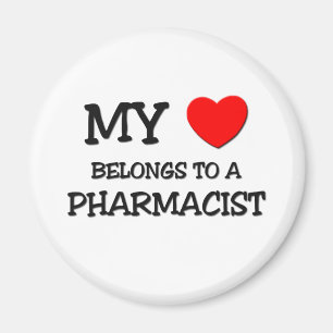 Íman Meu coração pertence a um FARMACÊUTICO