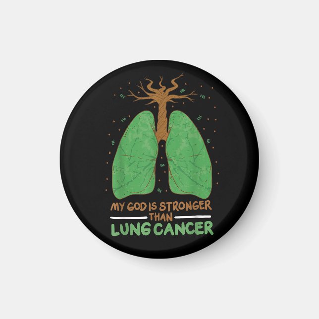 Íman Meu Deus É Mais Forte Que O Cancer Pulmonar (Frente)