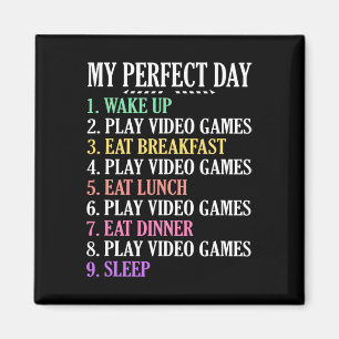 Íman Meu Dia Perfeito Jogos Rouba Vídeo De Computador