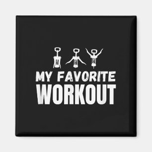 Íman Meu Exercício De Trabalho Favorito Engraçado Sobre