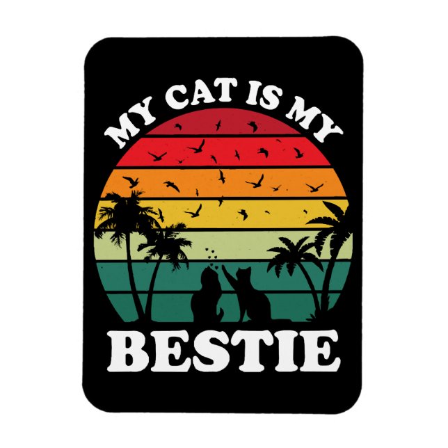 Íman Meu Gato É Meu Melhor Amigo (Vertical)