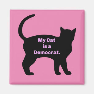 Íman Meu gato é um democrata