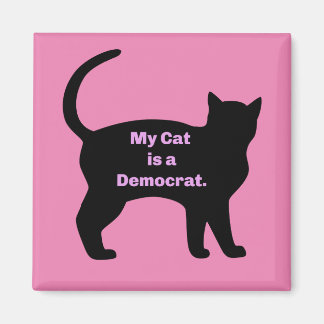 Íman Meu gato é um democrata