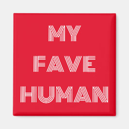Íman Meu Humano Favorito Retro