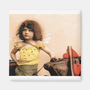 Íman Meu ímã da foto do vintage do ferreiro do Cupido