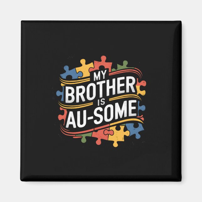Íman Meu Irmão É Irmã Autismo Awaren (Frente)