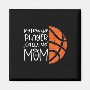 Íman Meu Jogador Favorito Me Chama Mãe Bysketbyll Gift