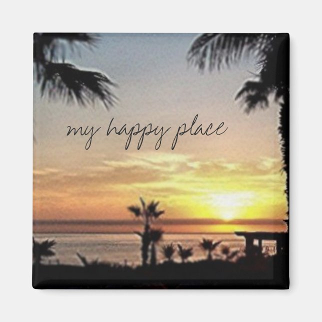 Íman Meu lugar feliz México (Frente)