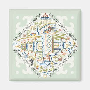 Íman Meu Magneto Mah Jongg Garden