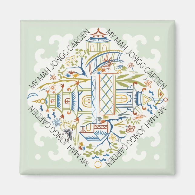 Íman Meu Magneto Mah Jongg Garden (Frente)