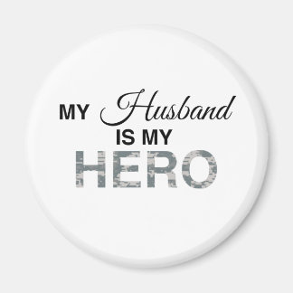 Íman Meu marido é minha camuflagem digital hero