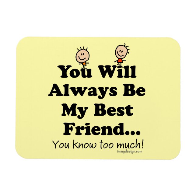 Íman Meu melhor amigo (Horizontal)