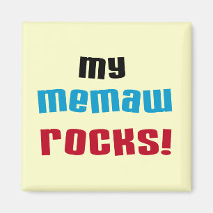 Íman Meu Memaw balança t-shirt e presentes