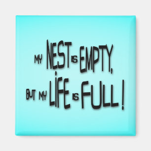 Íman Meu ninho está vazio, mas minha vida está