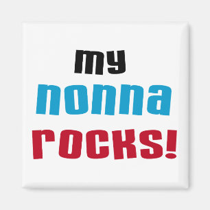 Íman Meu Nonna balança t-shirt e presentes
