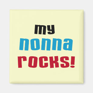 Íman Meu Nonna balança t-shirt e presentes