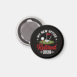 Íman Meu Novo Escritório Aposentado 2026 Golfe Aposenta