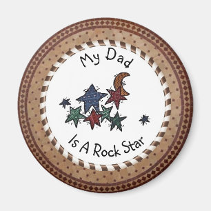 Íman Meu Pai É Um Magnetinho De Rock Star