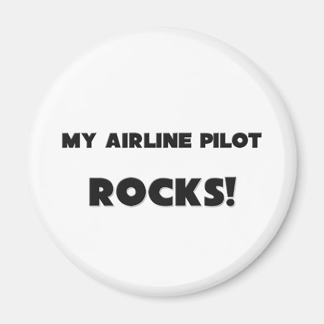 Íman MEU Piloto de Aeronave ROCKS! (Frente)