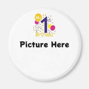 Íman Meu primeiro aniversario (Adicionar imagem)