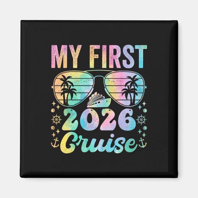 Íman Meu Primeiro Cruzeiro 2026 Férias Correspondentes  (Frente)