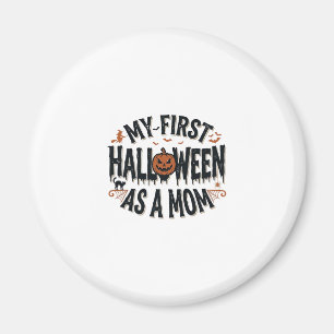 Íman Meu Primeiro Halloween como uma Mamãe Desenho Vint