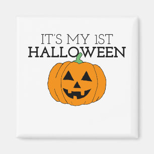 Íman Meu Primeiro Halloween Meu Primeiro Abóbora