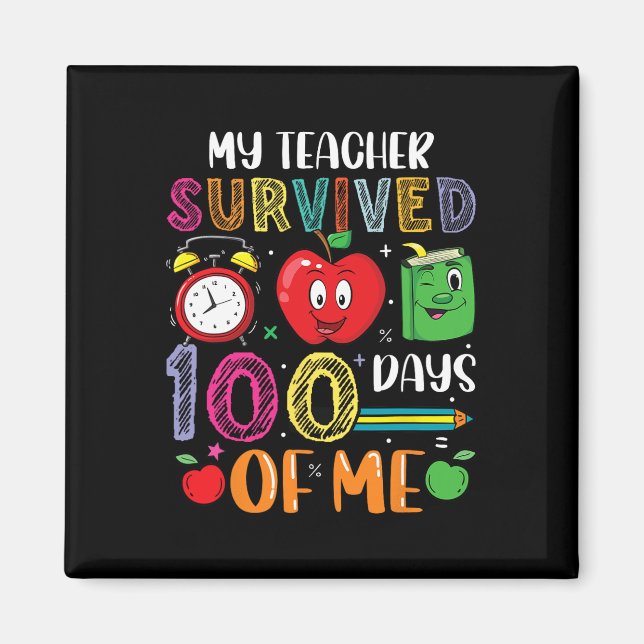 Íman Meu Professor Sobreviveu A 100 Dias De Mim (Frente)