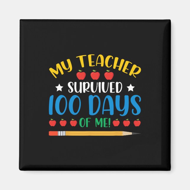 Íman Meu Professor Sobreviveu A 100 Dias De Minha Diver (Frente)